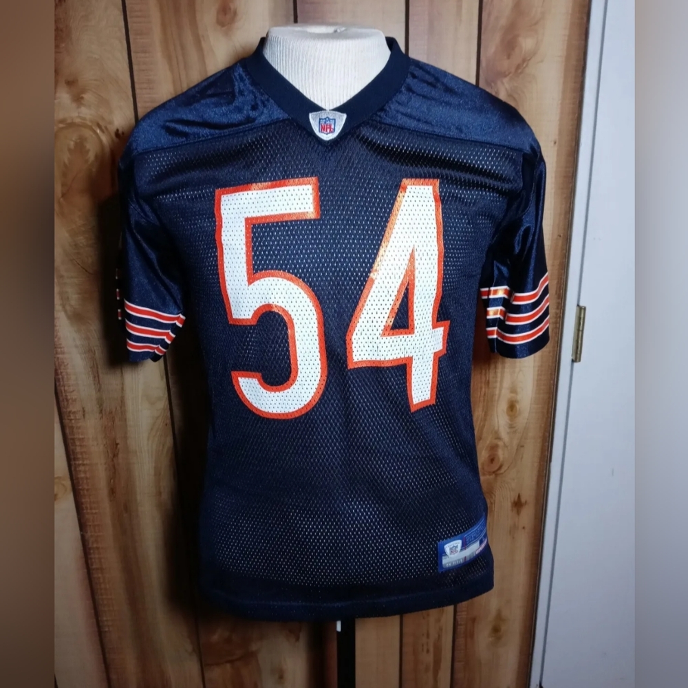 Reebok Chicago Bears Jersey Youth Size Large 14-16 Blue Urlacher. 